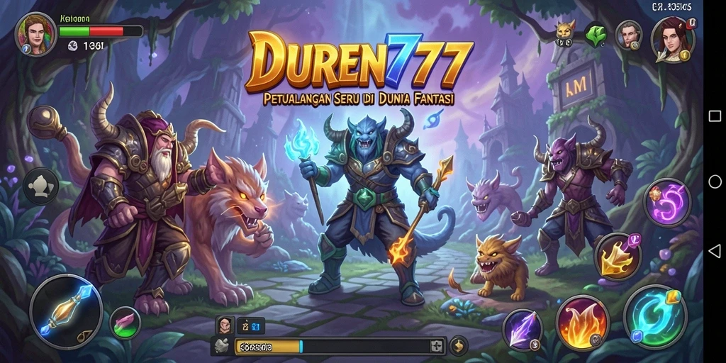 Gameplay DUREN777 yang seru dan menantang di dunia petualangan.