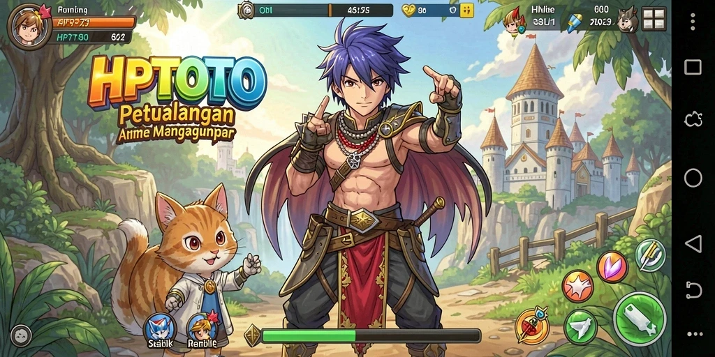 Menampilkan pertarungan epik di dunia Anime yang menakjubkan.