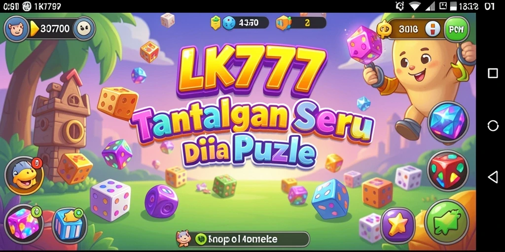 Tampilan gameplay LK777 yang menantang dan penuh warna.