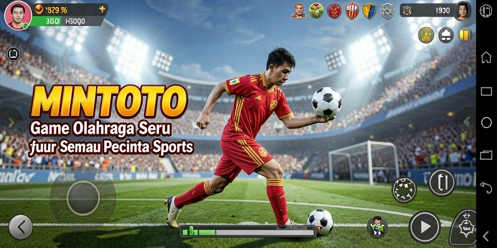 Tampilan gameplay MINTOTO yang dinamis dan penuh aksi.