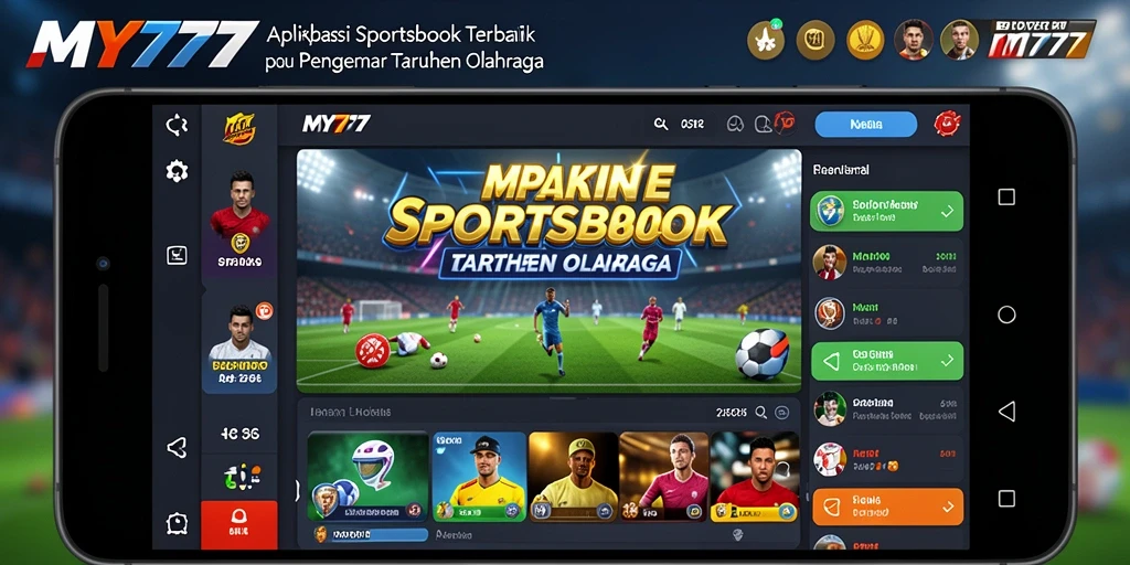 Tampilan screenshot utama MY777 menampilkan fitur taruhan langsung yang menarik.