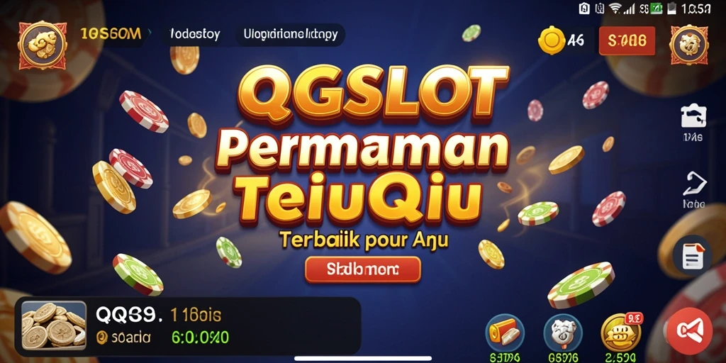 Tampilan gameplay mengasyikan dari QQSLOT yang menampilkan momen seru QiuQiu.
